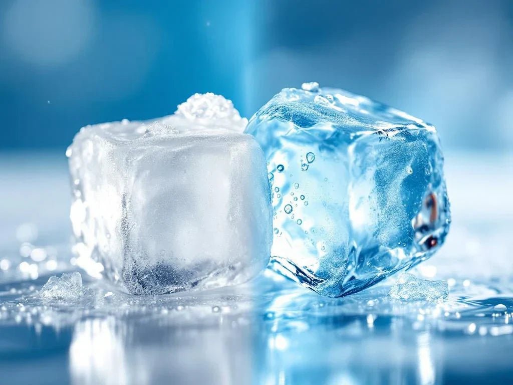 Waarom wordt mijn ijs wit en troebel in plaats van helder?