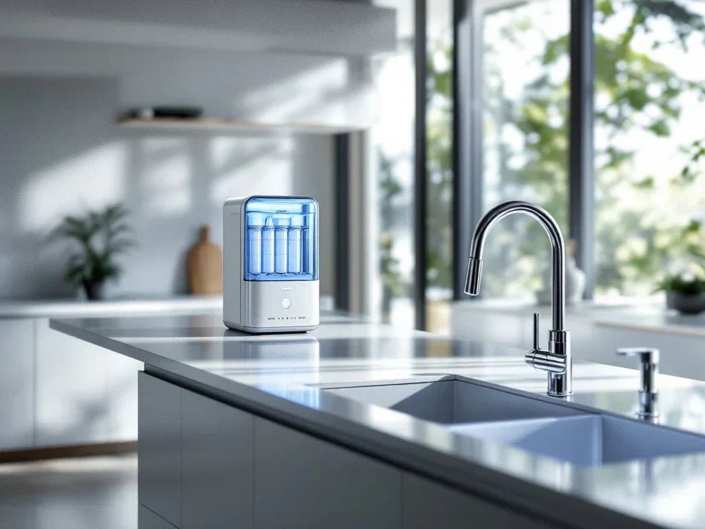 Zijn er stille waterzuiveraars voor gebruik in open keukens?