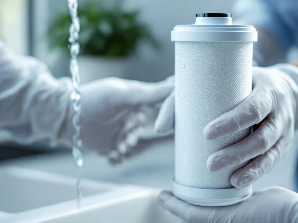 omgekeerde osmose filter onderhoud waterdruppels