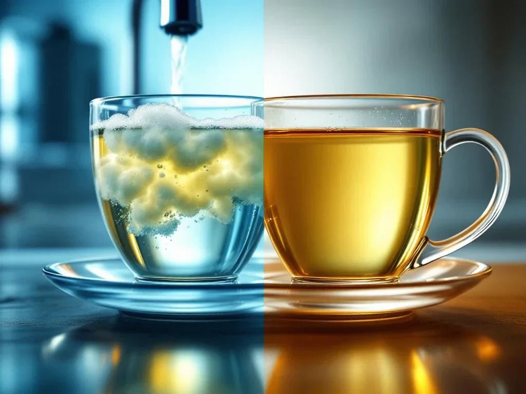 Waarom wordt mijn thee troebel als ik kraanwater gebruik?