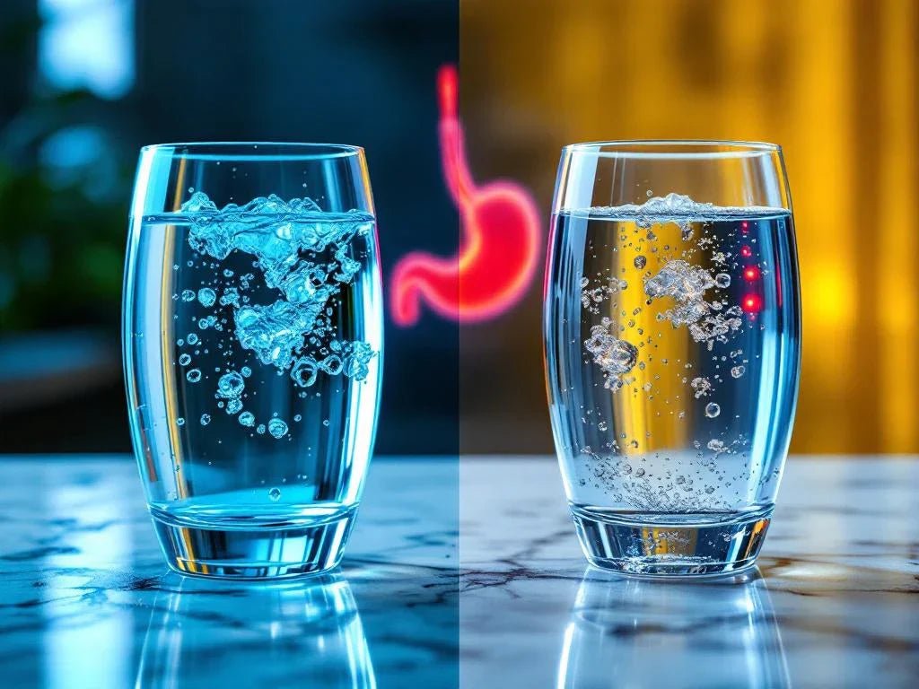 Waarom krijg ik buikpijn van water uit bepaalde regio's?