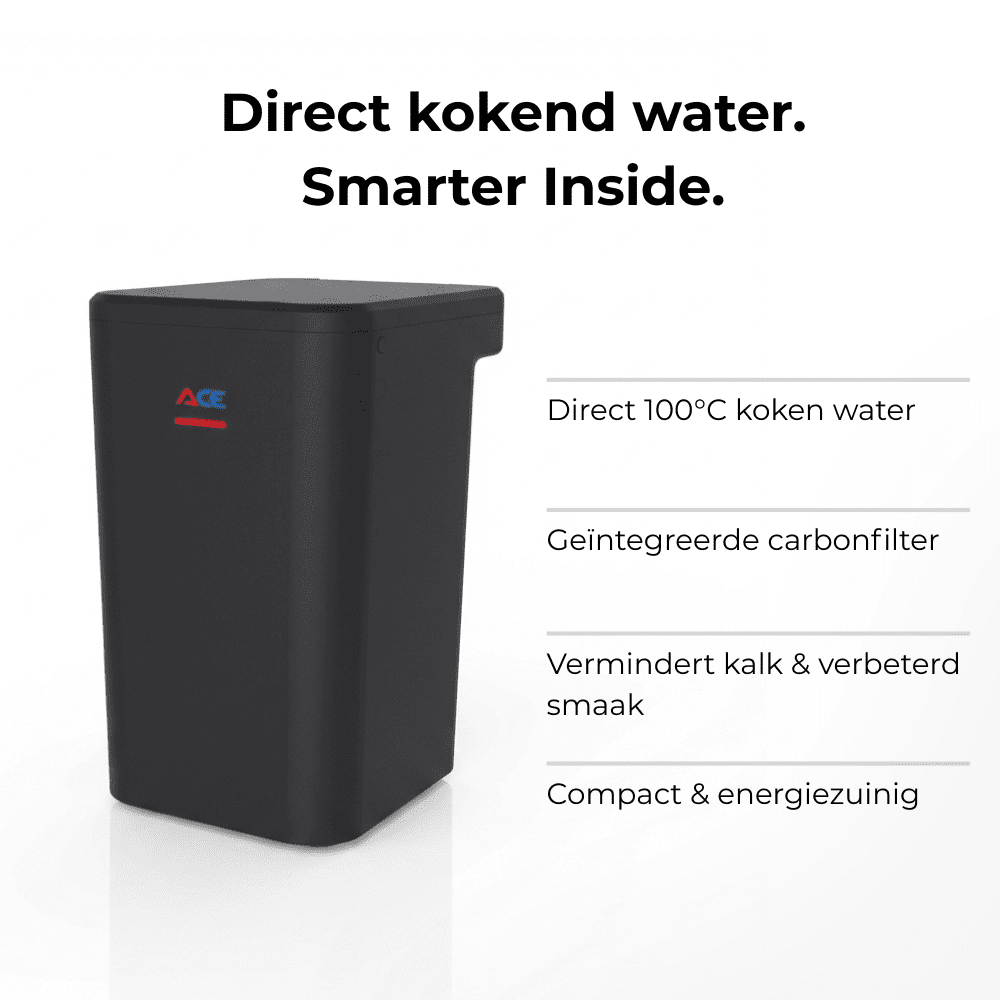 PureAqua - kokend water kraan- 3-in-1 & Modern Design