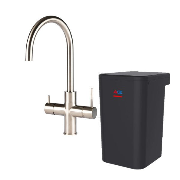 Ace Boil kokend water kraan 3-in-1 Rond