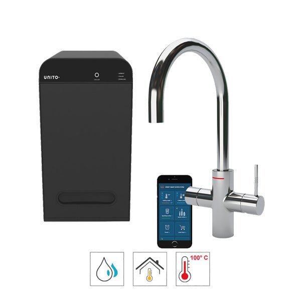 Unito Lava kokendwaterkraan 3-in-1 Cosmos Rond 8 Liter