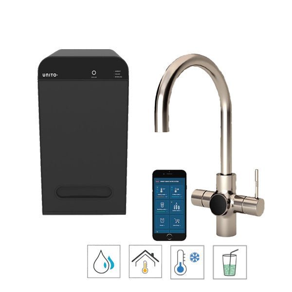 Unito Sparkle water kraan 4-in-1 Orbit C Rond