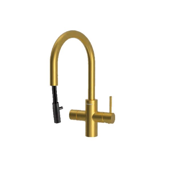 Unito Infinity kokend water kraan 6-in-1 Cosmos Rond Pullout