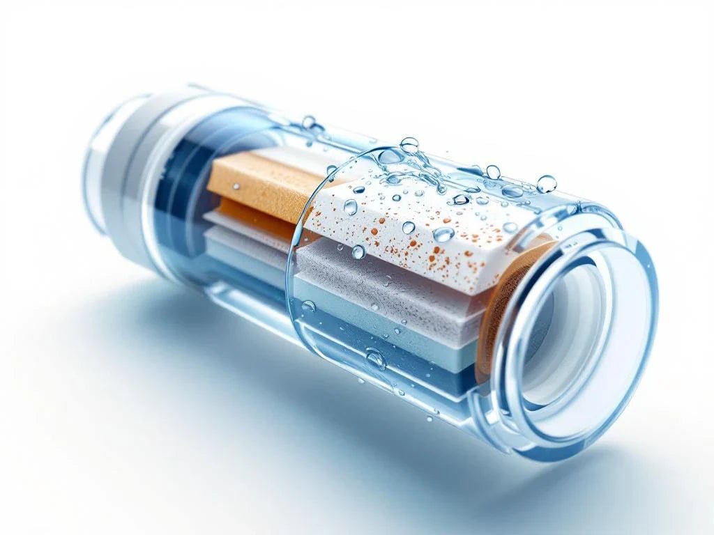 omgekeerde osmose filter doorsnede vervuiling