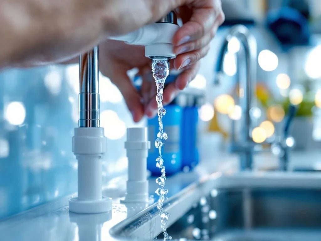 omgekeerde osmose waterfilter installatie keuken