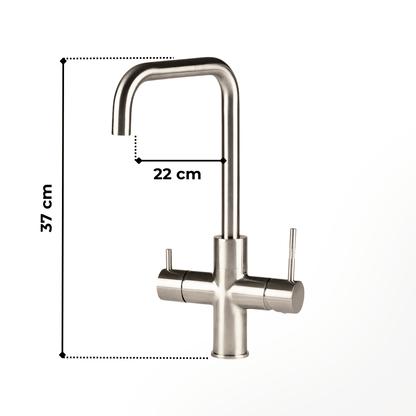 PureAqua - kokend water kraan- 3-in-1 & Modern Design