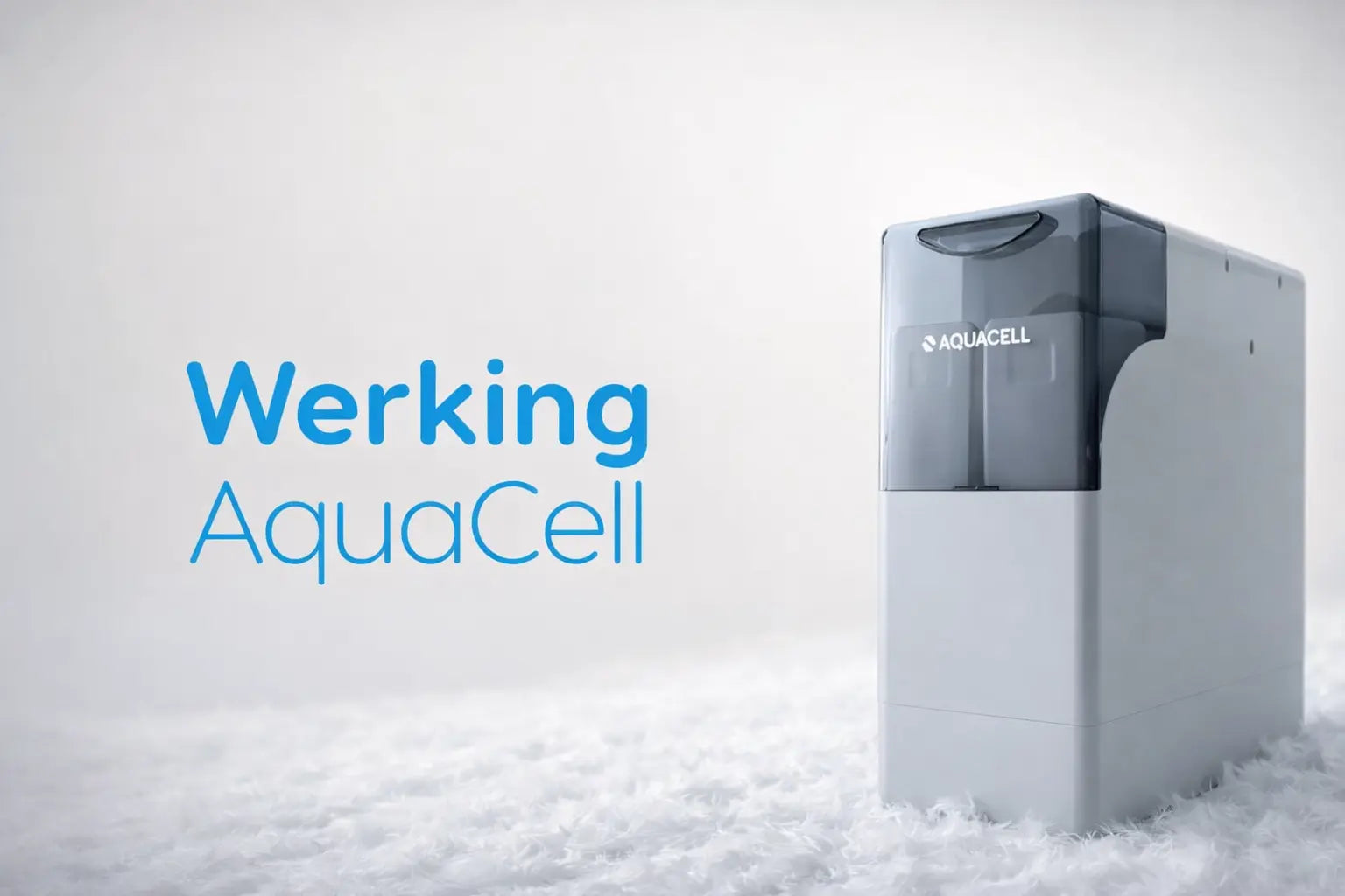 Video laden: Uitleg video hoe de aquacell waterontharder werkt.