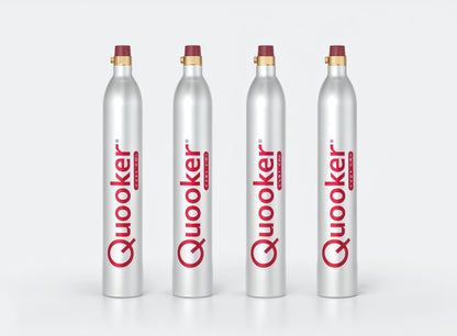 Set van 4 CO2 flessen