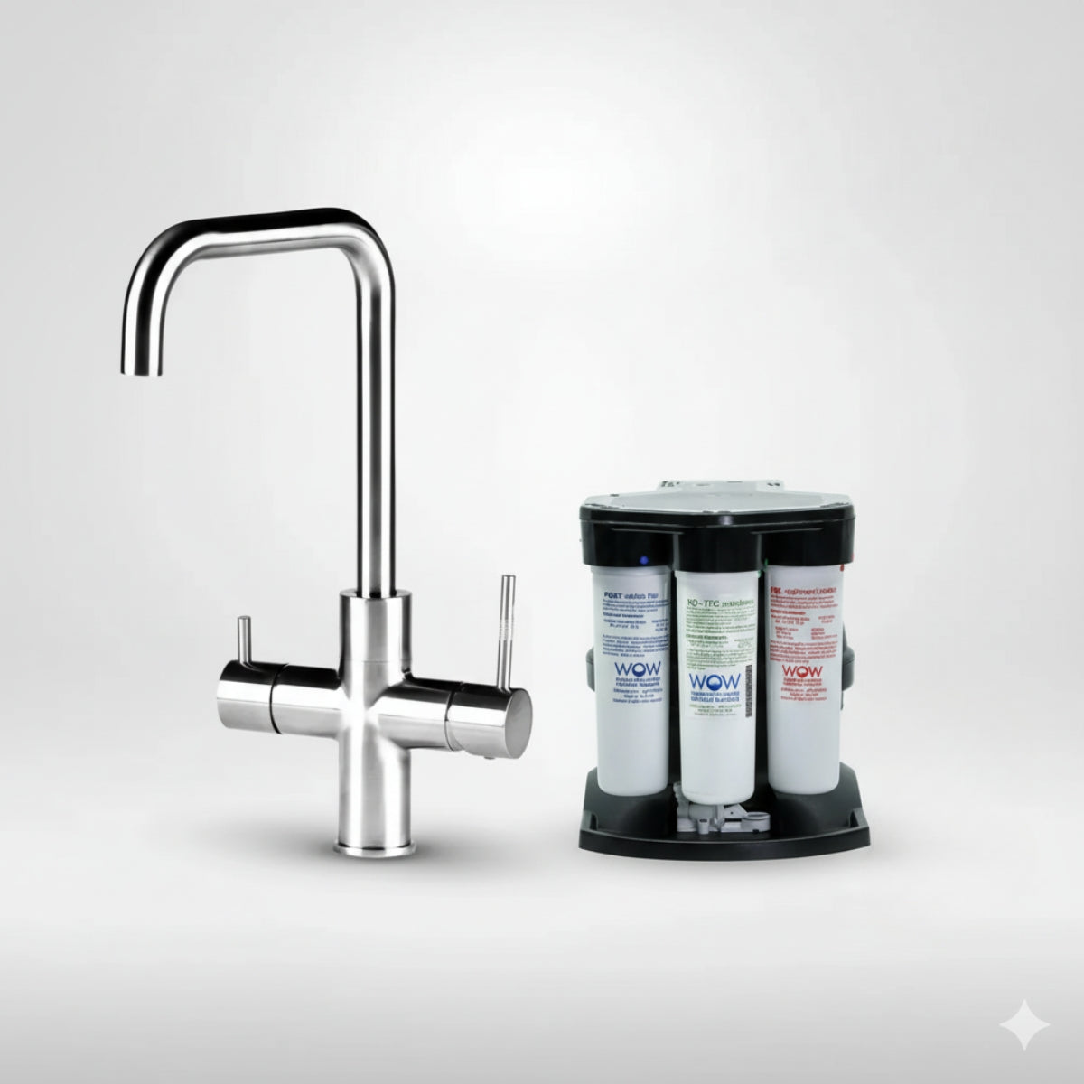 Flow met Zuiverwatersysteem
