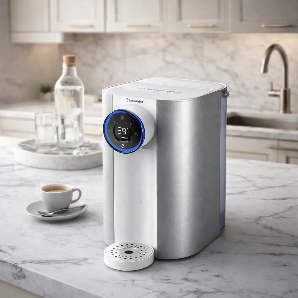 Countertop RO systeem als alternatief voor een Quooker kokendwaterkraan zonder installatie